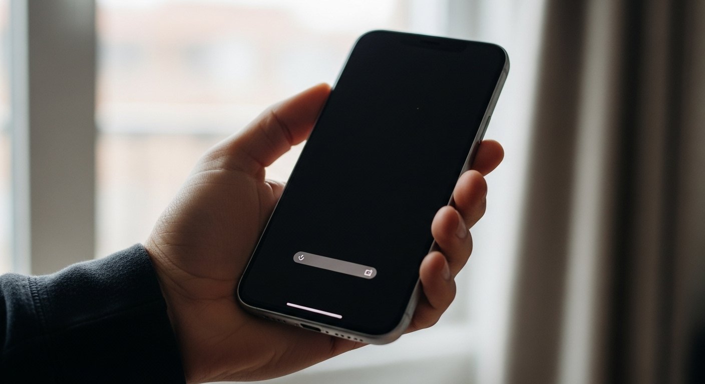 Why that line appears at the bottom of your phone screen