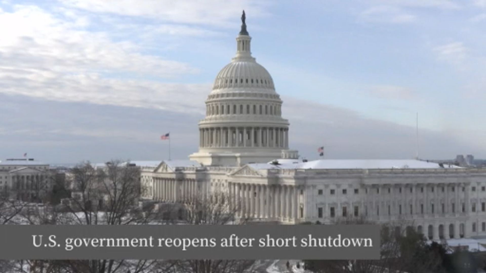 US government shutdown ends, starting clock on ICE talks