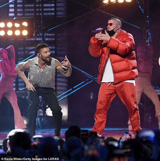 Ricky Martin cheers on his Puerto Rican 'brother' Bad Bunny ahead of ...