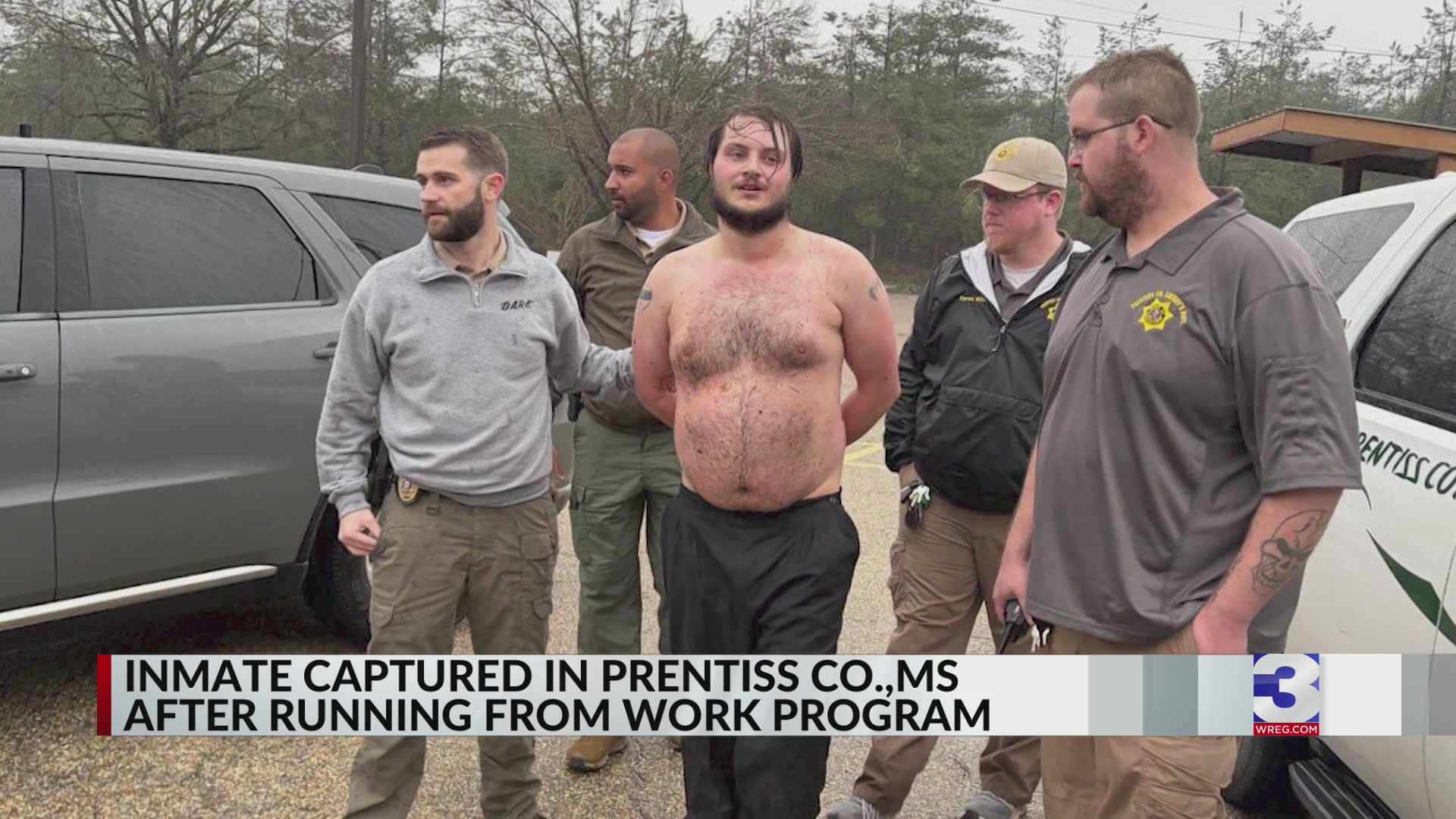 MS inmate back in custody after escaping days before release