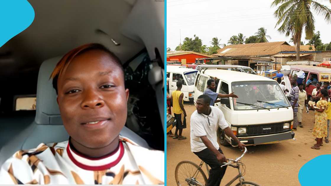 Woman trotro driver draws attention with her impressive skills, video ...