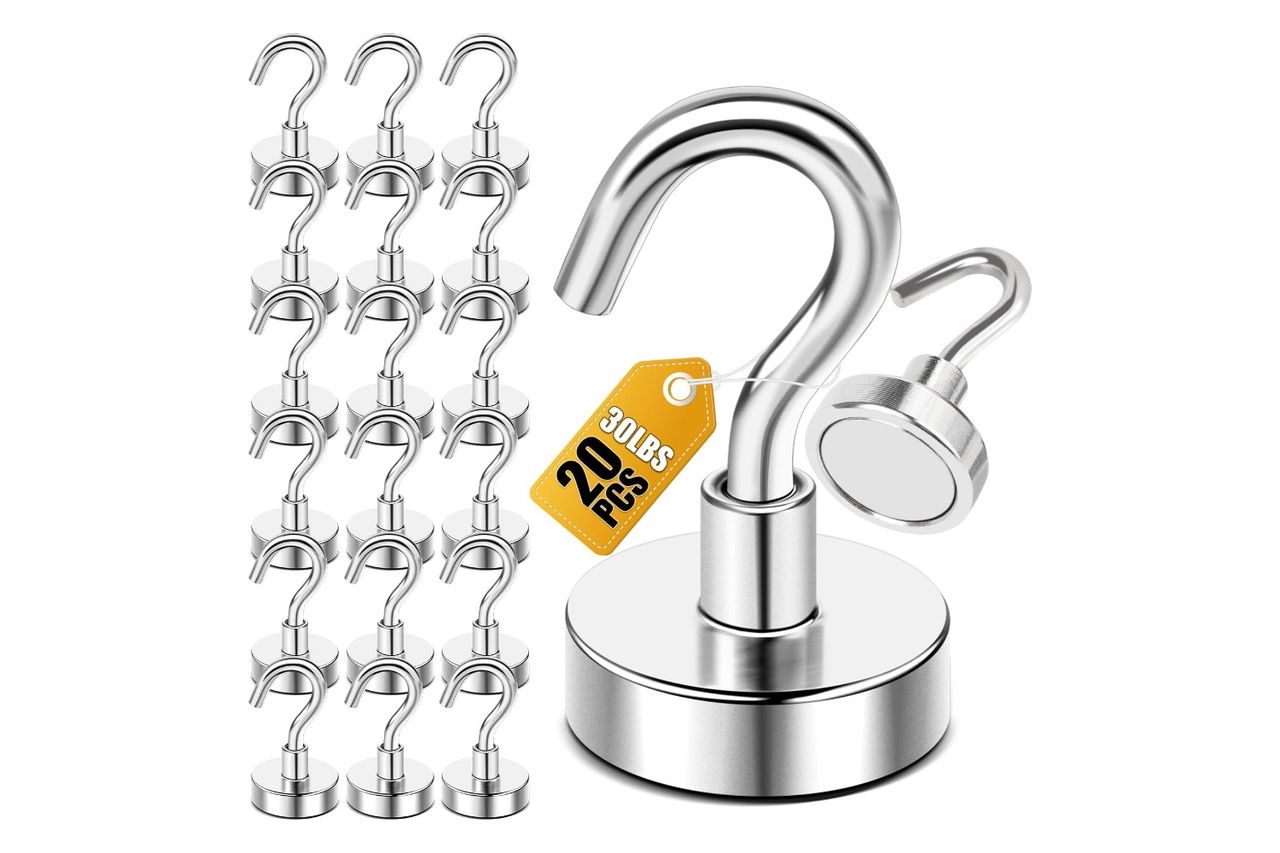 Diymag Magnetic Hooks 30Lbs Magnet Hook 2026 Cruise Cabin Ship Essentials Heavy Duty Strong Magnets