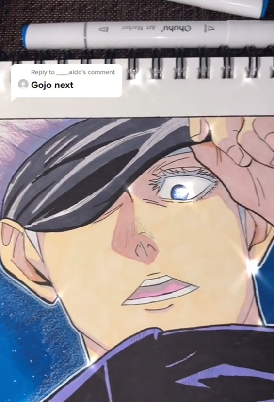 gojo-artwork-stunning-illustrations-and-fan-art-showcase