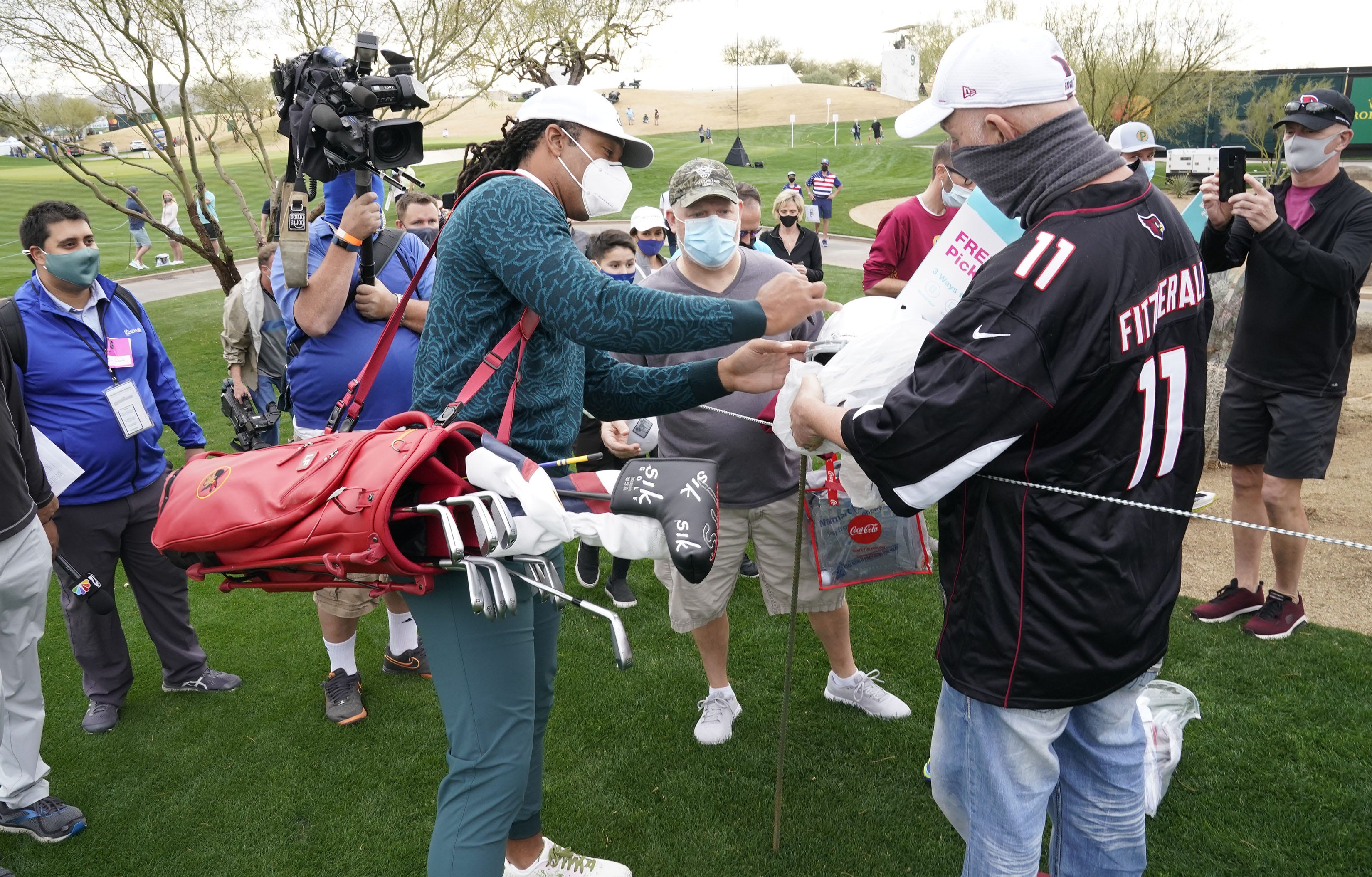 Larry Fitzgerald talks DraftKings work, 2026 WM Phoenix Open bets