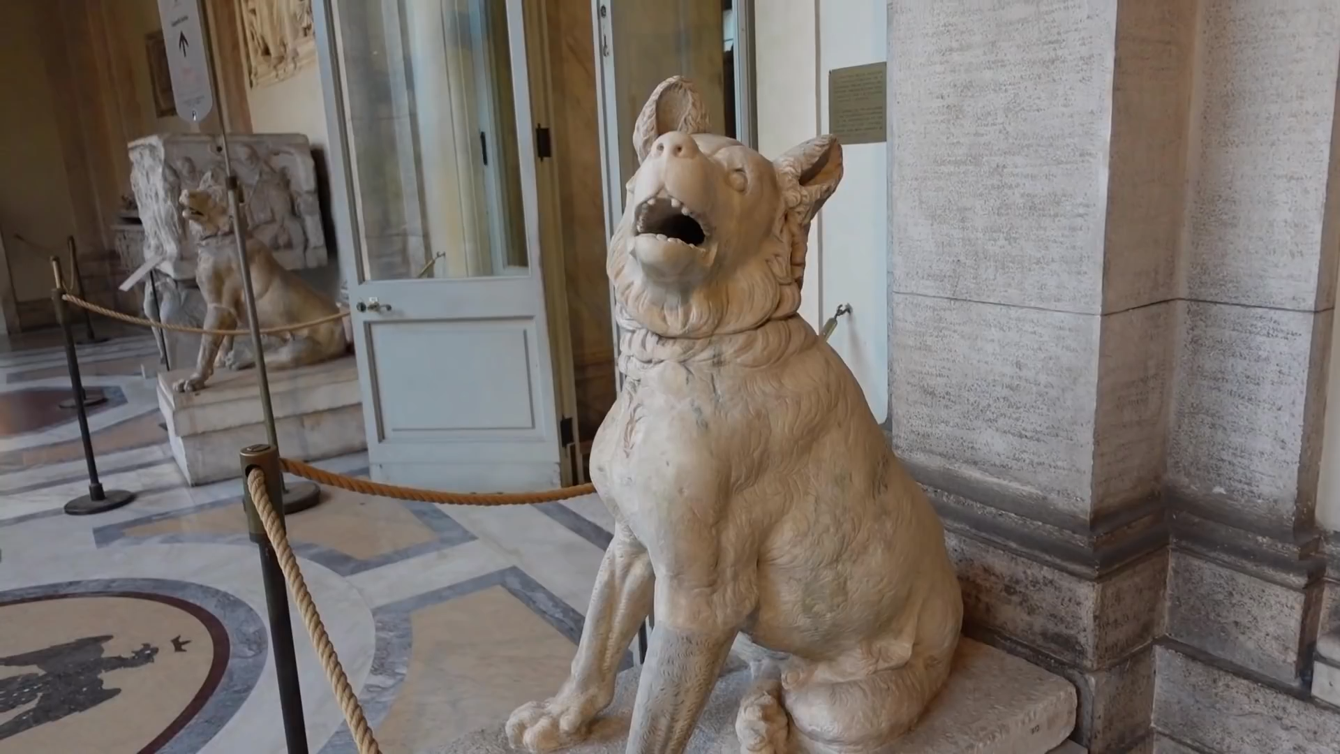 Secrets of the octagonal courtyard: Roman history preserved in marble ...
