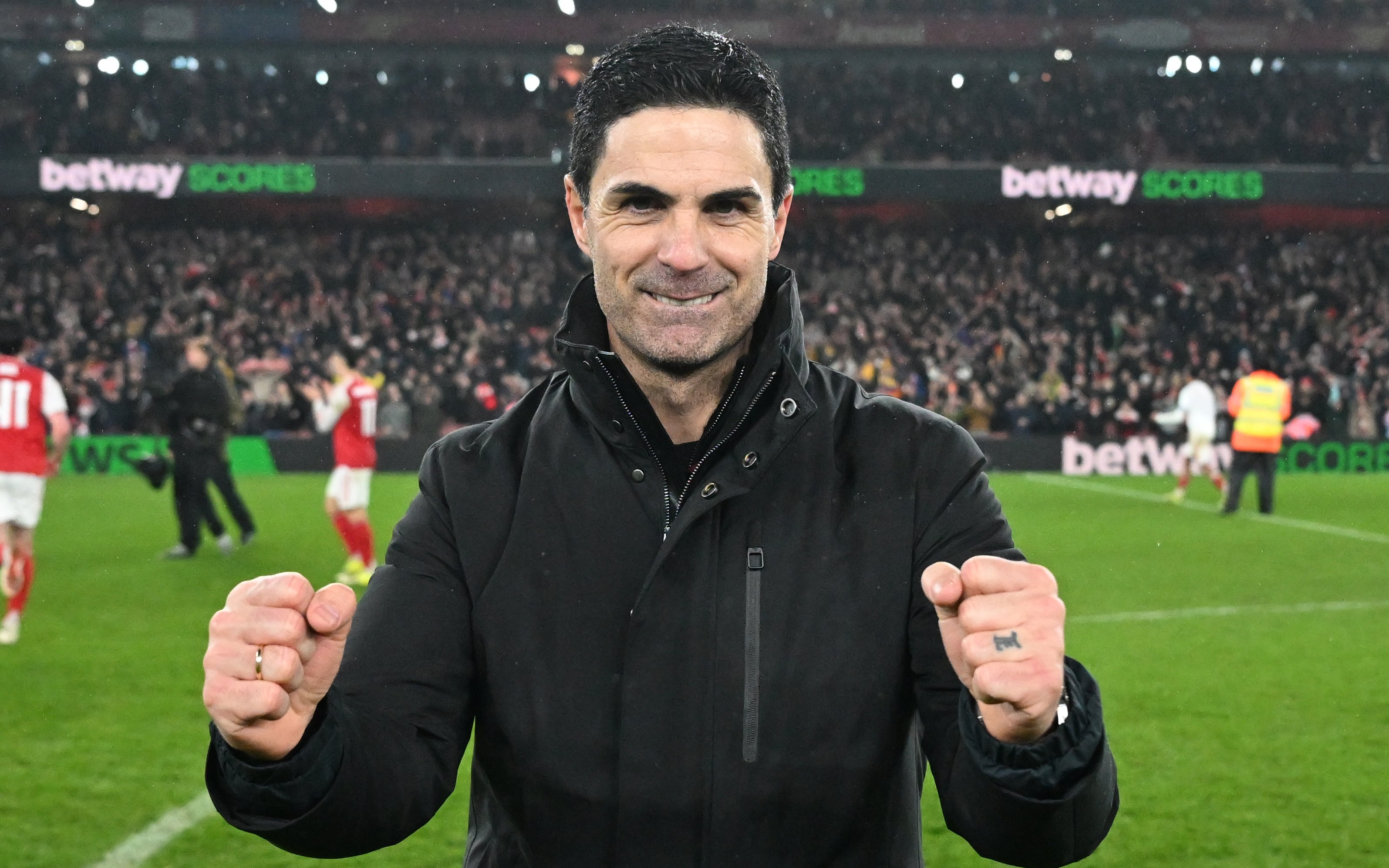 Mikel Arteta has been unimpressed with by criticism of Arsenal’s style of play (Arsenal FC via Getty Images)