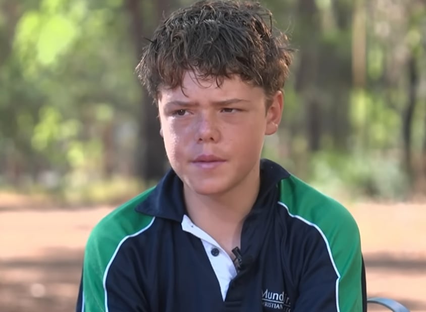 13-year-old Australian swims 4km to rescue family at sea