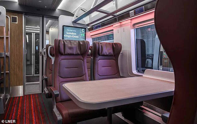 LNER reveals new trains - with water bottle refill stations and ...