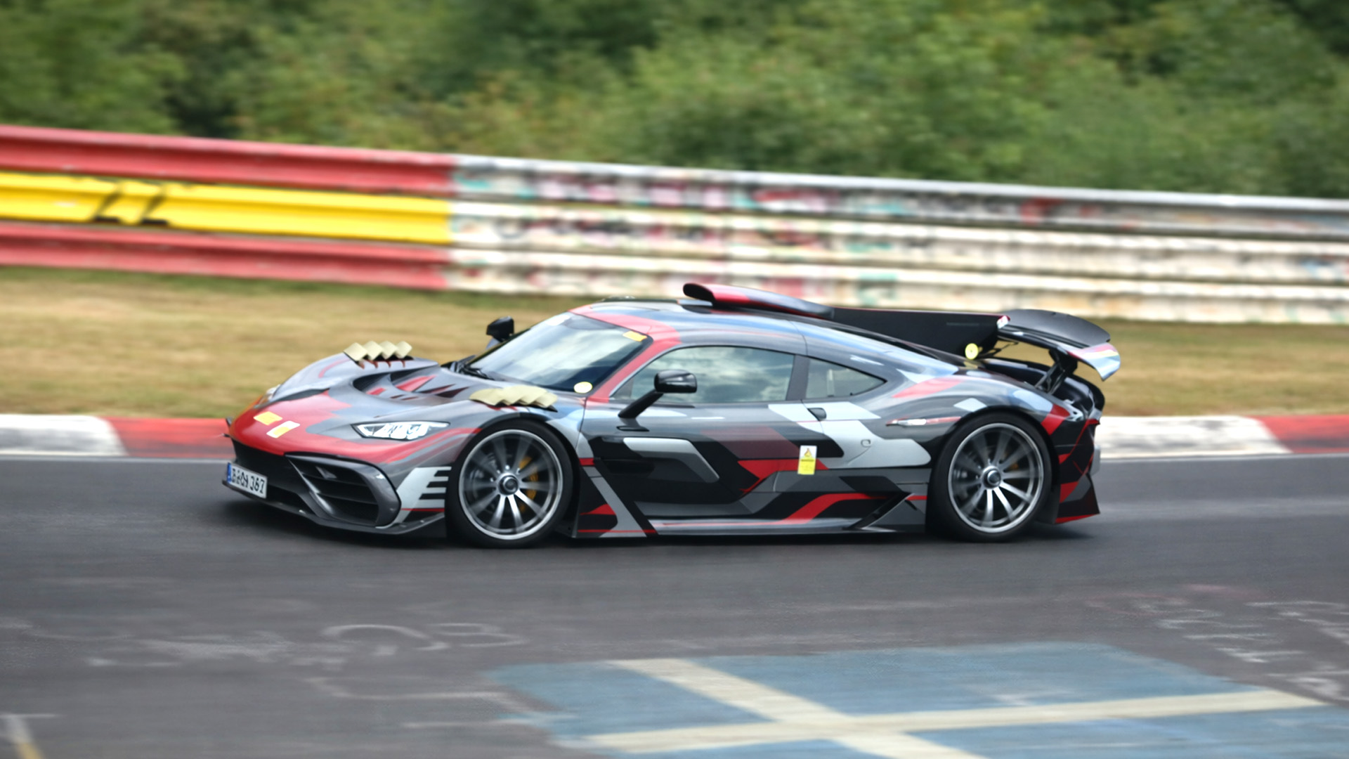 Prototype Test Car Pushed to the Absolute Limit Nürburgring Factory Run