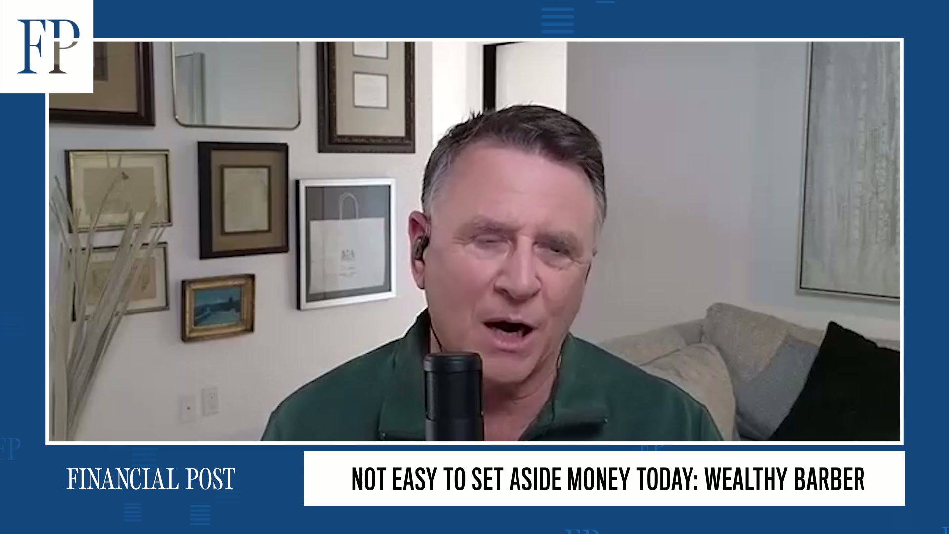 Not easy to set aside money today: Wealthy Barber
