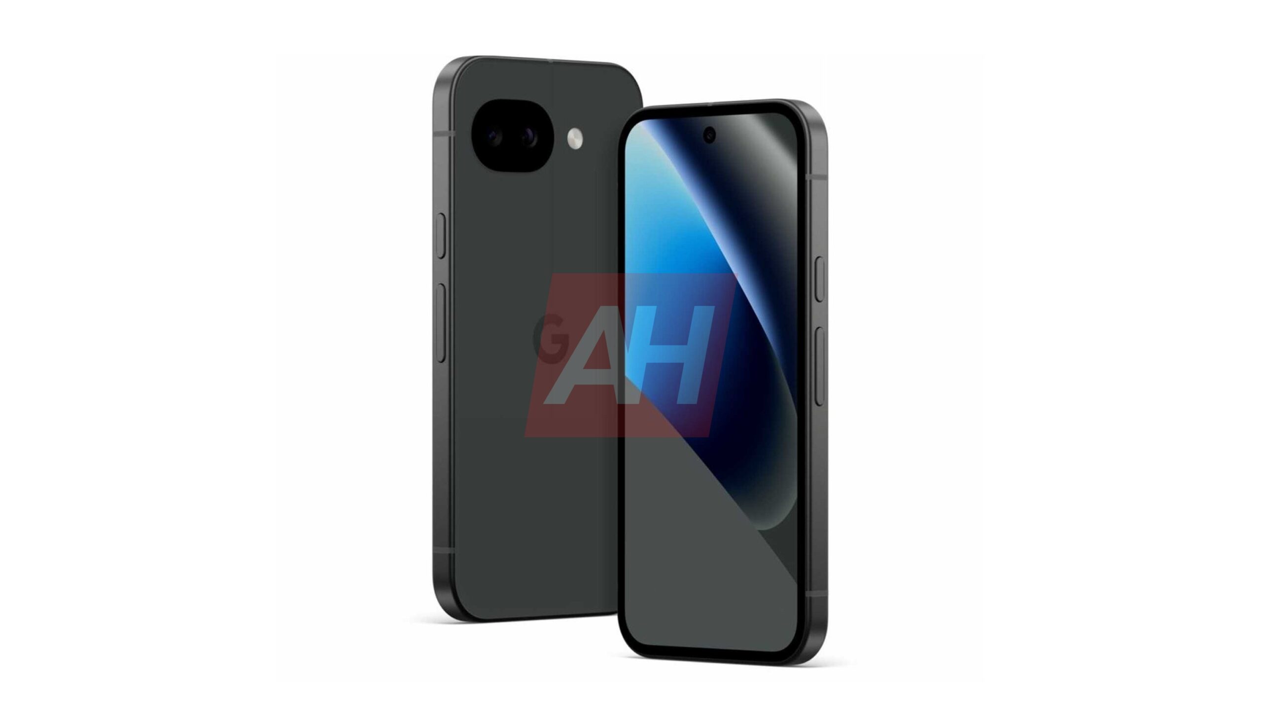 Exclusive: Official Google Pixel 10a renders showing the 'Obsidian' model