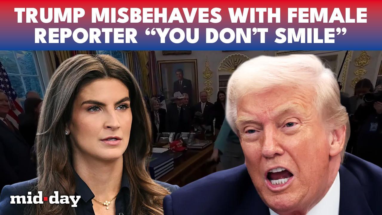 Watch: Trump clashes with reporter in Oval Office over Epstein files