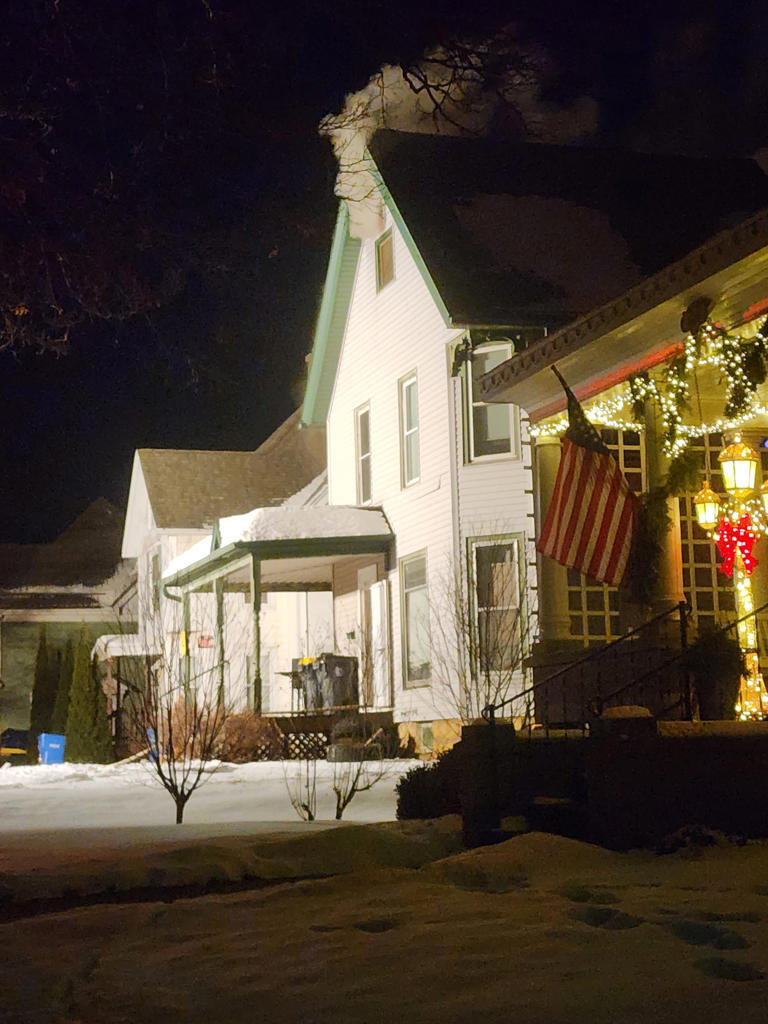 Two families displaced in Monroe after large fire