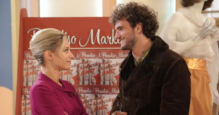 Il paradiso delle signore 10, trama 5 febbraio 2026: Johnny disturba Irene e  Cesare