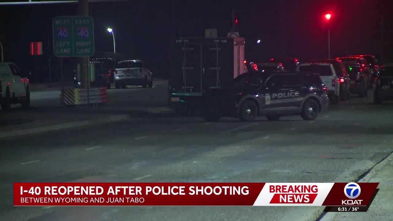 Suspect shot and killed by police following SWAT standoff in Albuquerque