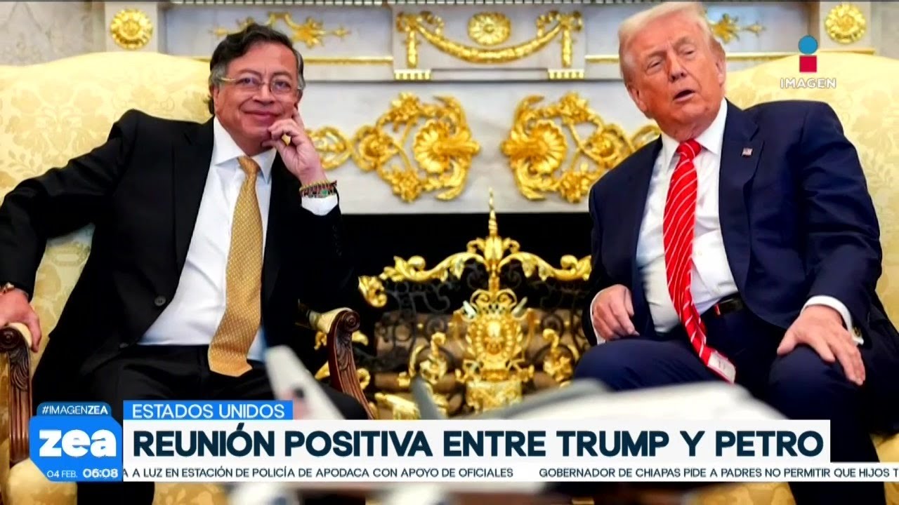 Donald Trump se reúne con Gustavo Petro tras meses de tensiones ...