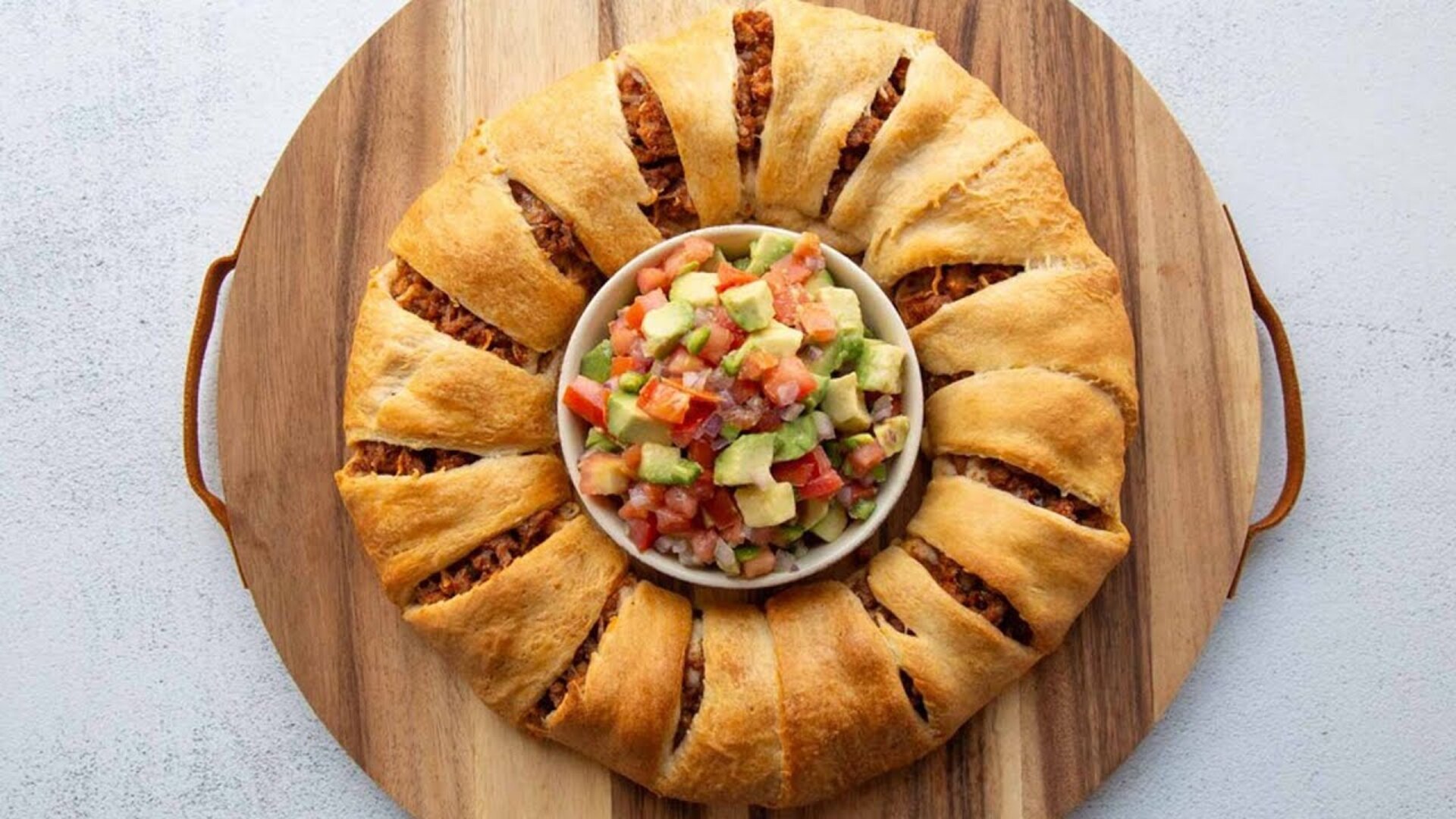 Ground turkey taco ring recipe