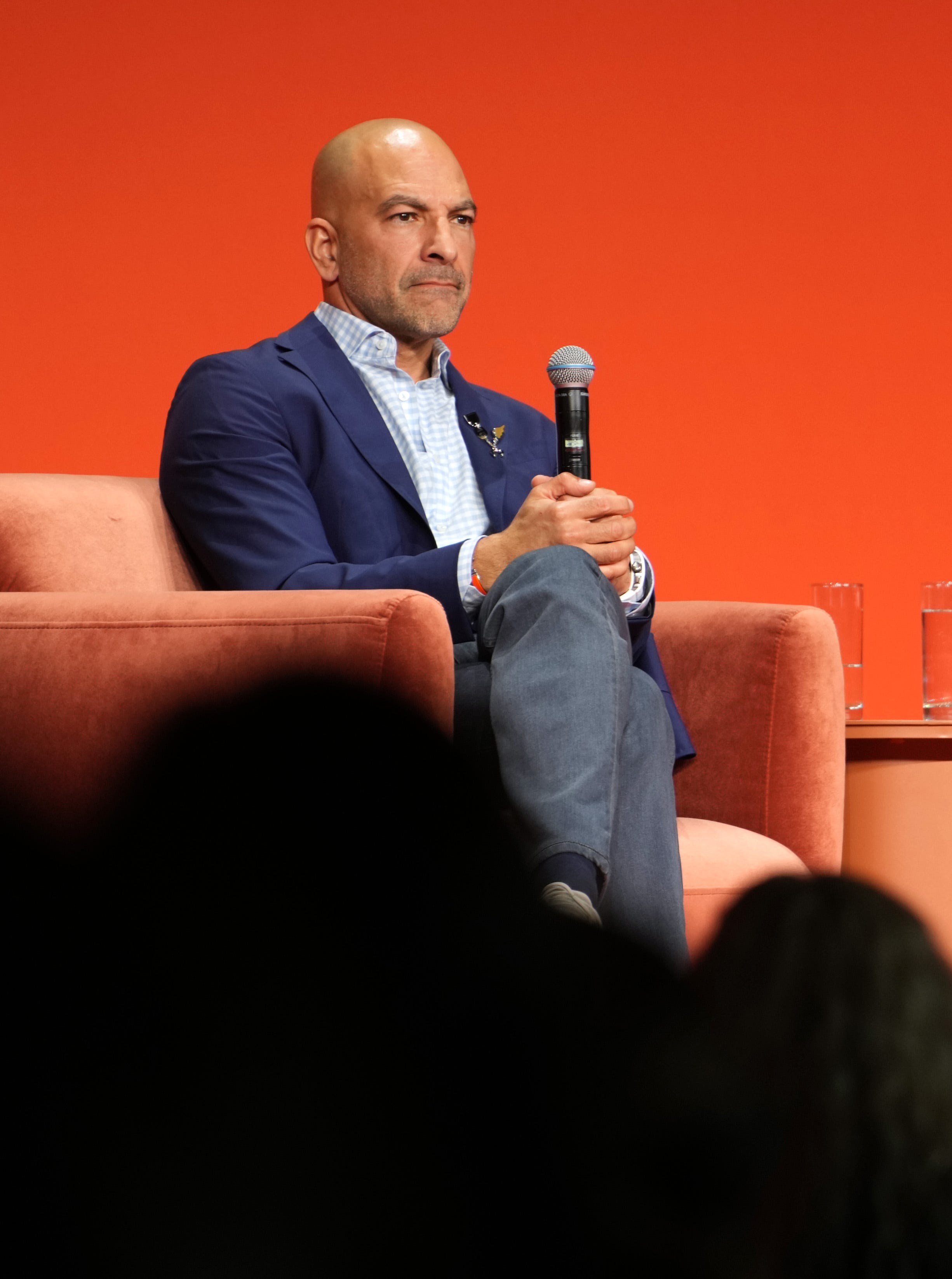 Peter Attia speaks onstage during The New York Times Well Festival 2025 at Duggal Greenhouse on May 7, 2025, in New York City.