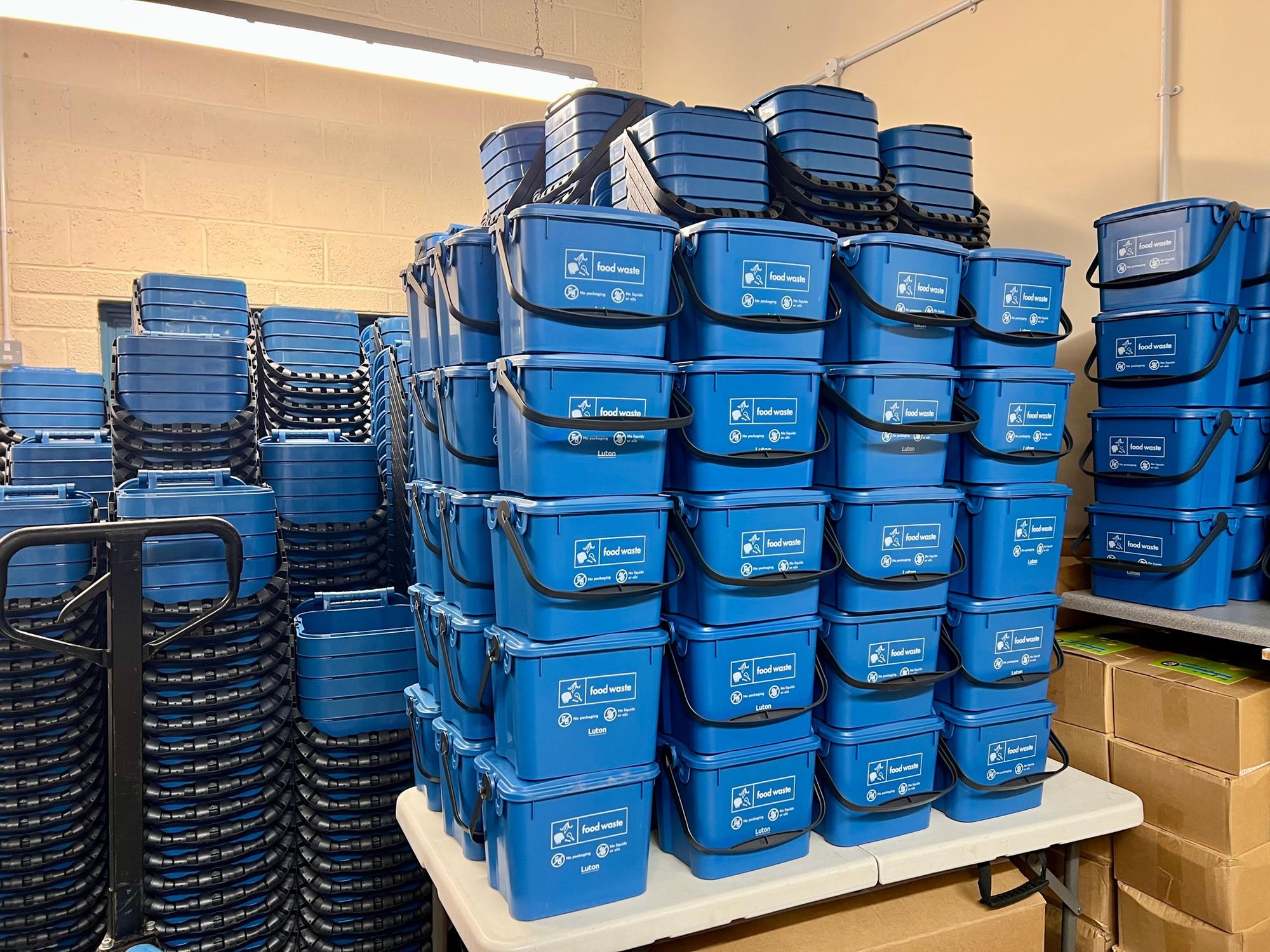 Food waste caddies to arrive on doorsteps from this week