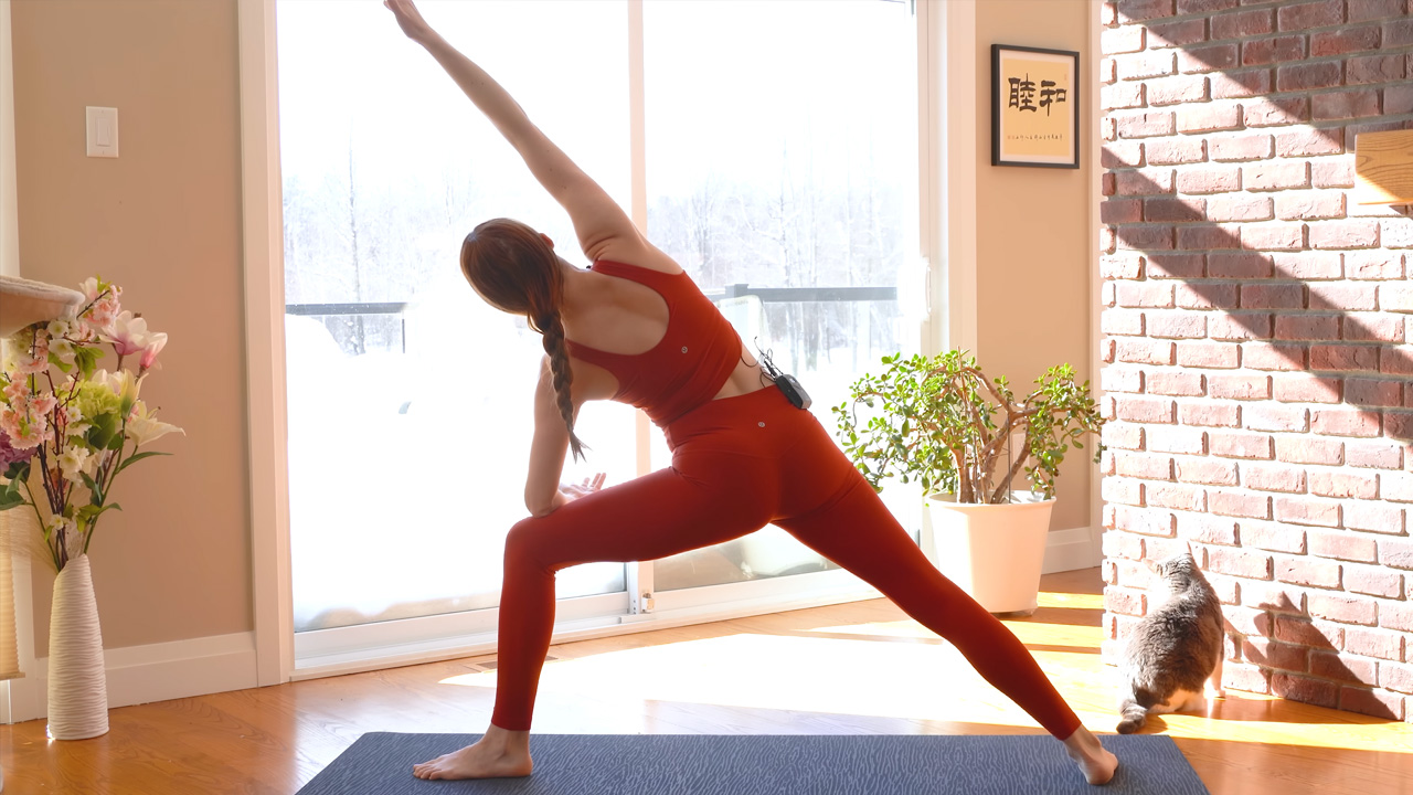 Ten minute stretch routine to boost flexibility