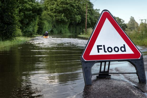 Warning issued as heavy rain brings risk of flooding and disruption