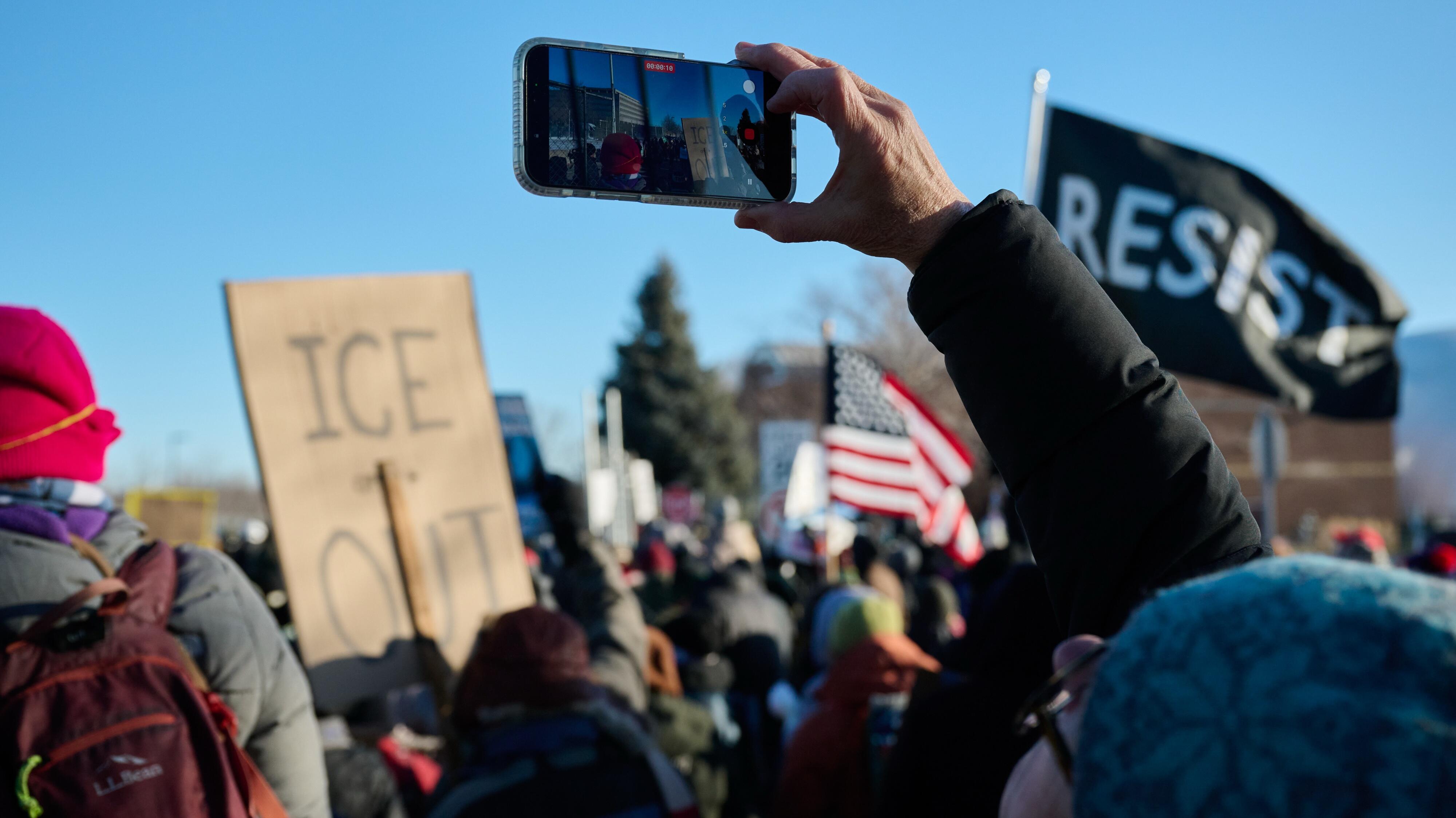 If you're attending a protest, here's how to be smart with your phone