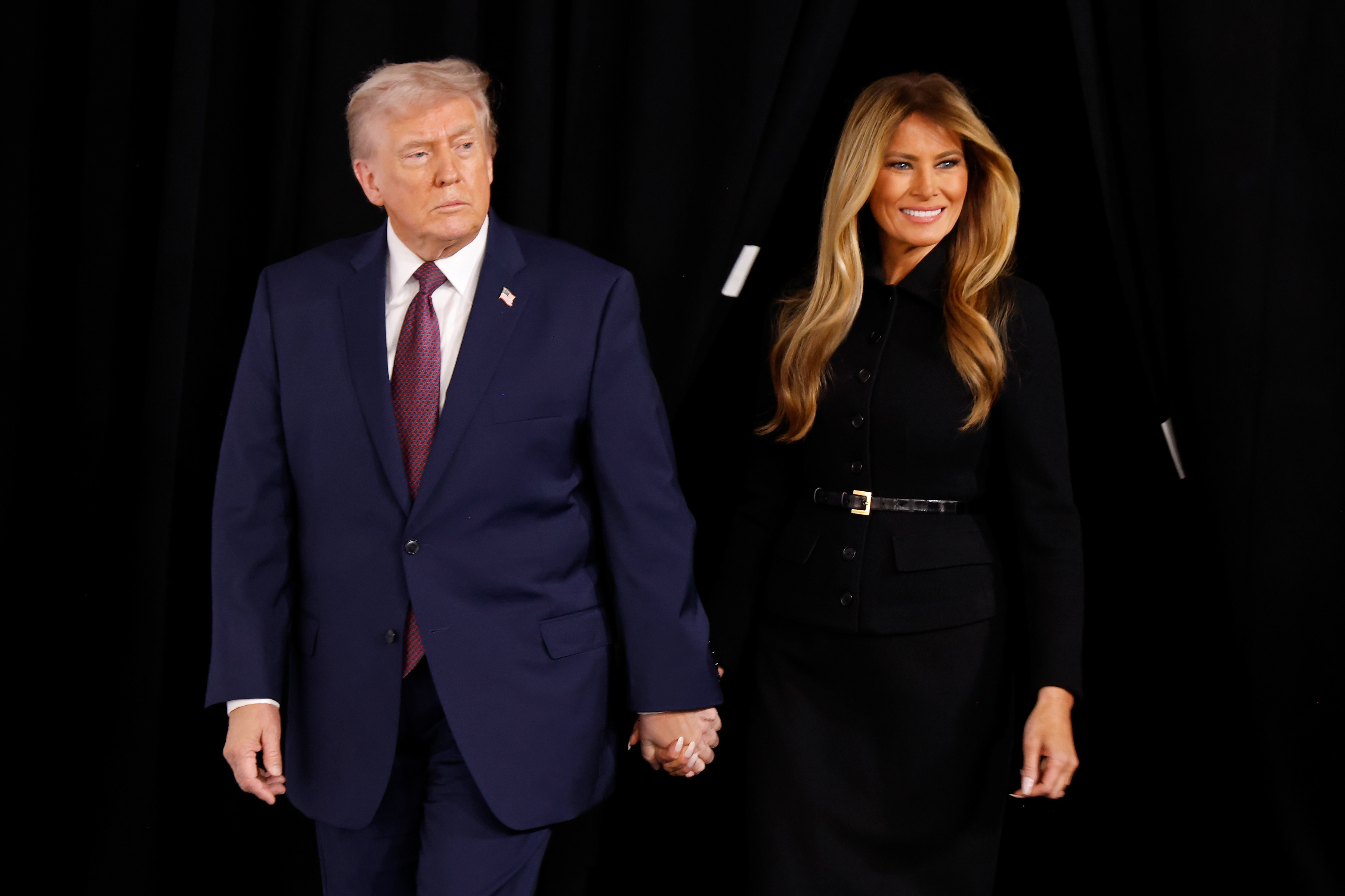 How Melania and Donald Trump's favorability ratings compare