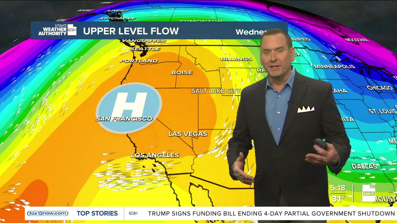 A mild February day; storms on the horizon: Wednesday, February 4