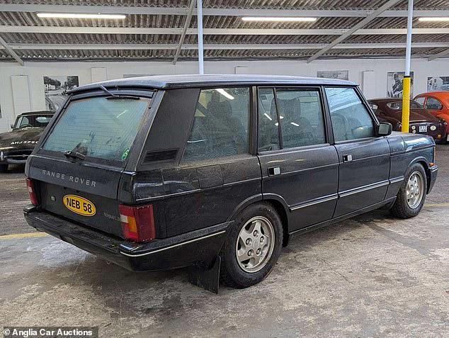 Nineties Range Rover locked in a garage for 30 years sells at auction ...