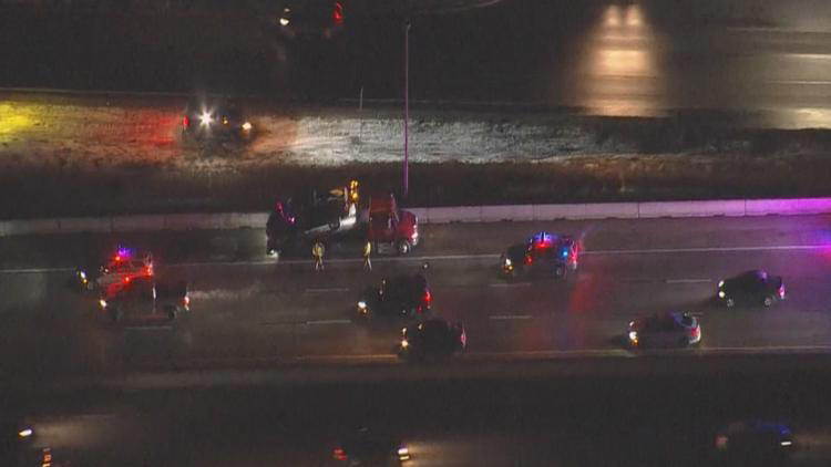 Northbound Interstate 25 reopens after crash near Castle Rock