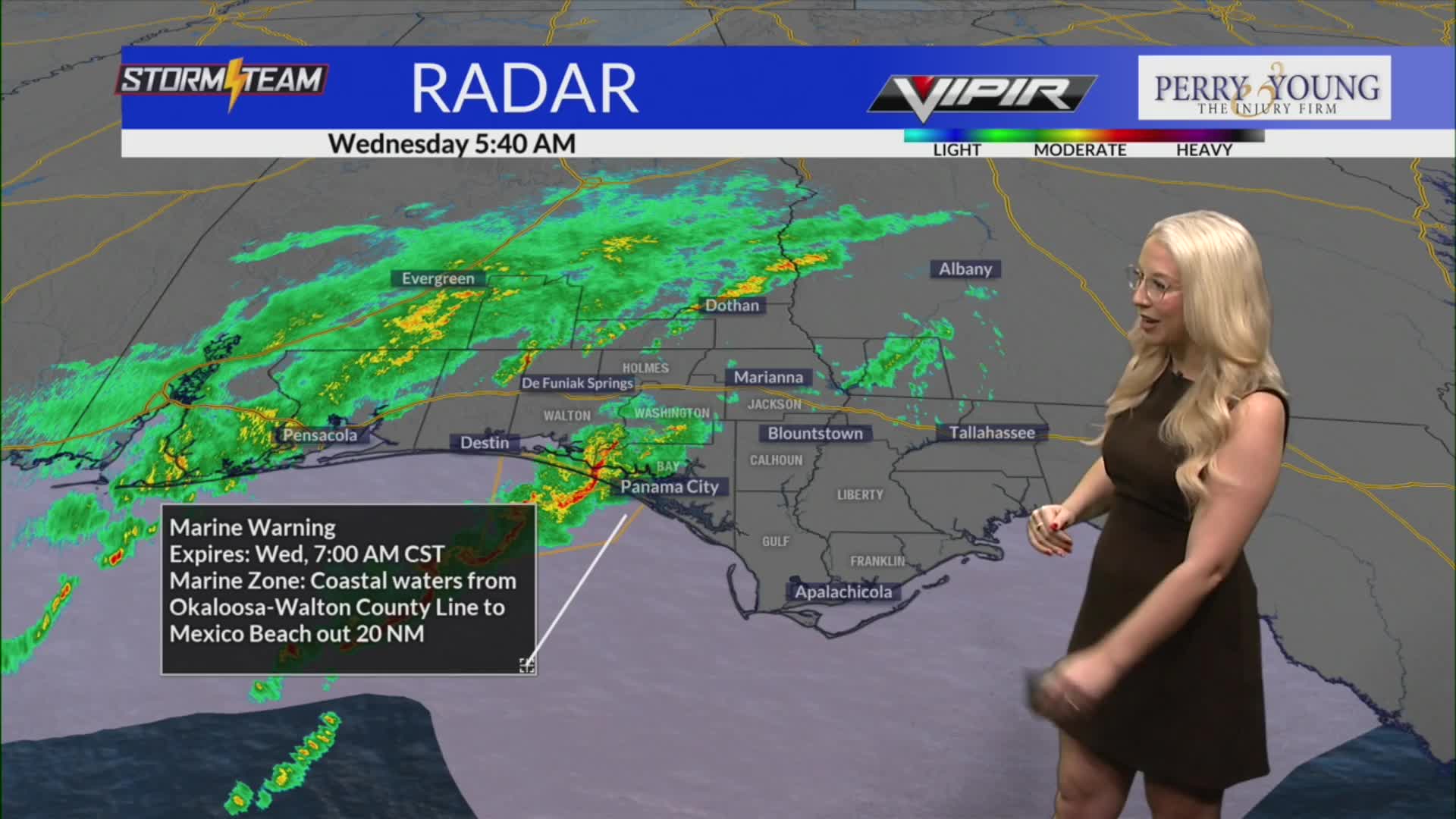 Beneficial rain to start Wednesday