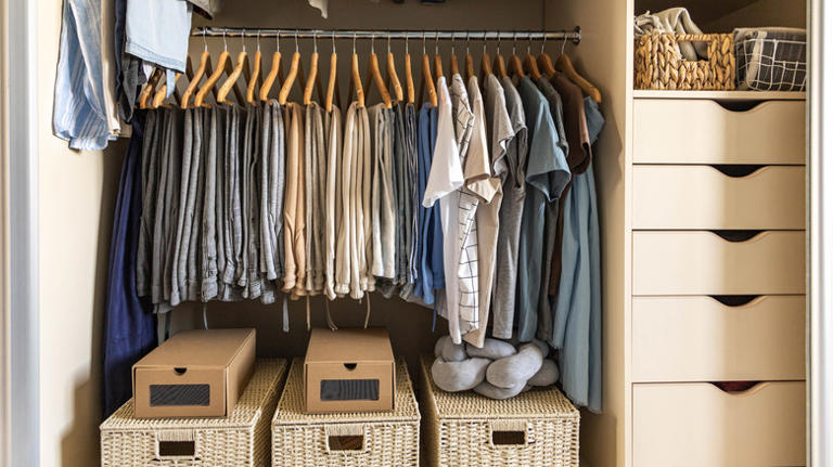 Easily organize your closet by taking advantage of this overlooked real ...