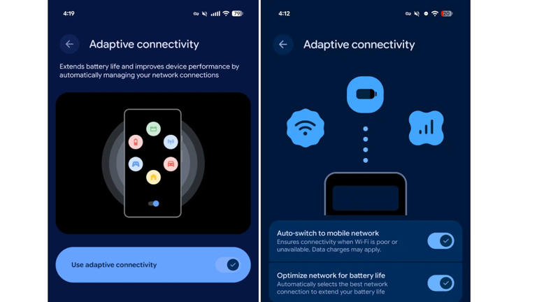 Android: Adaptive Konnektivität – schneller und akkuschonender surfen