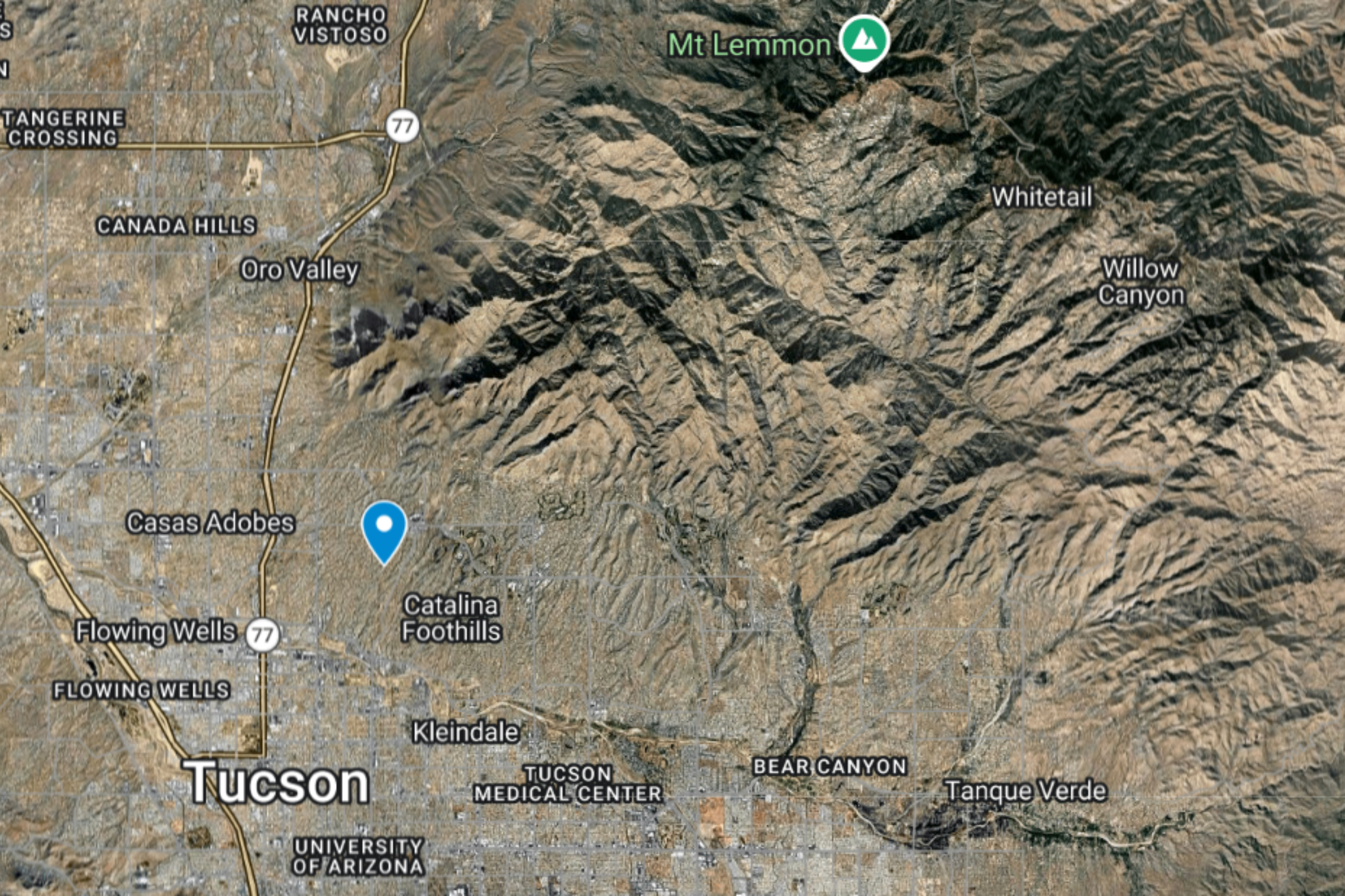 Nancy Guthrie house map shows difficult terrain