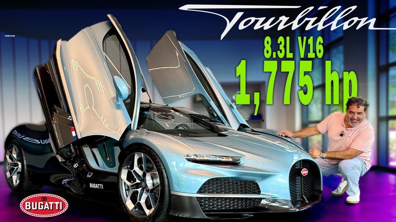 Bugatti Tourbillon: 1,775 hp y $4.5 millones. El primer Bugatti de Mate ...