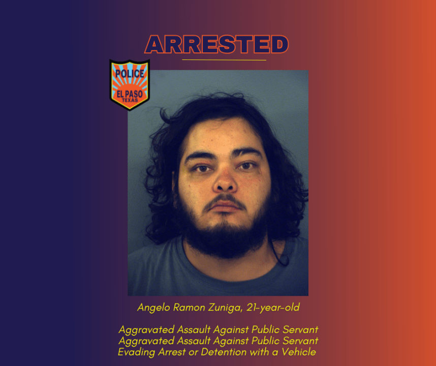 El Paso police officer struck by car; man arrested after fleeing scene ...