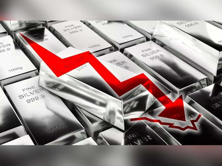 Silver price crash: Silver plunges nearly $9 in 3 hours as gold also ...