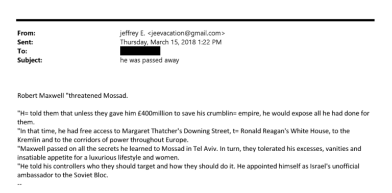 Les 10 éléments sordides passés inaperçus dans la dernière salve des dossiers Epstein