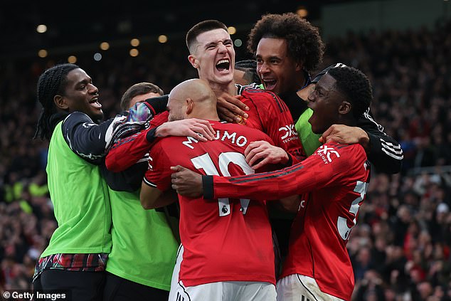 Manchester United are 12 points better off as they look to secure Champions League football