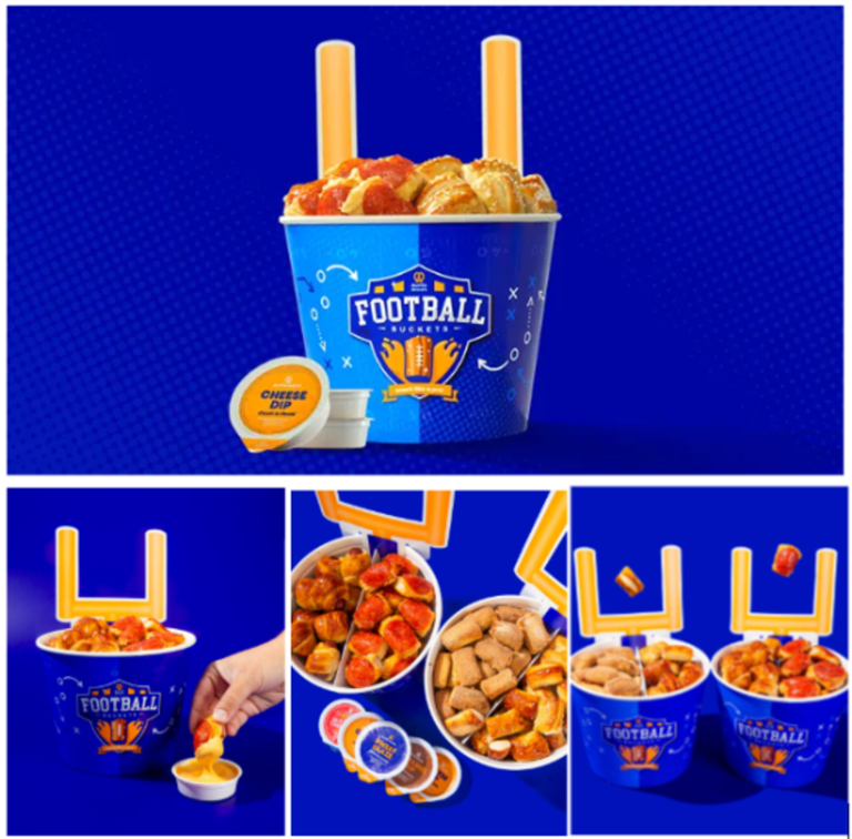 Auntie Anne's football buckets return for Super Bowl: Order your snack ...