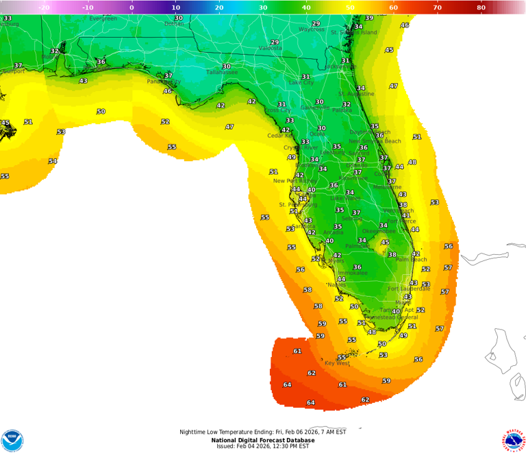 Another Arctic blast expected to bring sub-freezing temps to Florida