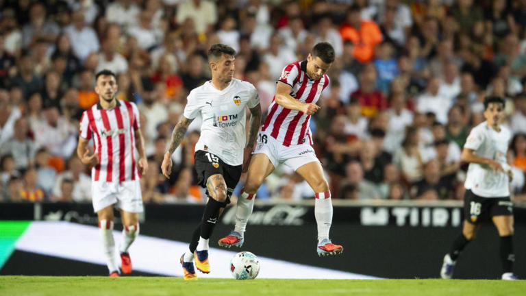 Canal del Valencia - Athletic Club de la Copa del Rey de fútbol ...