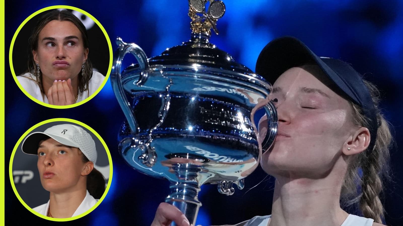 Elena Rybakina above Iga Swiatek, Coco Gauff 8th, Emma Raducanu in top ...