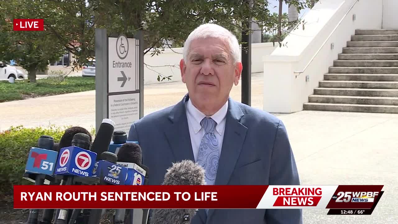 Routh's attorney hopes his actions don't influence other people