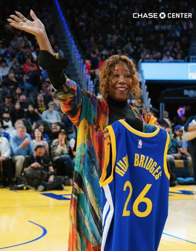 Ruby Bridges honored at Golden State Warriors game during Black History ...