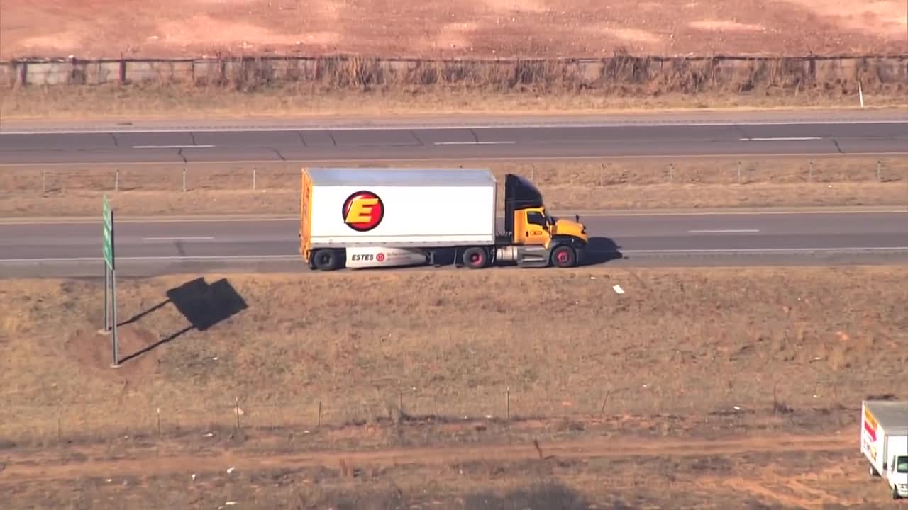 Pedestrian taken to hospital after being hit by semi-trailer on I-44 in ...