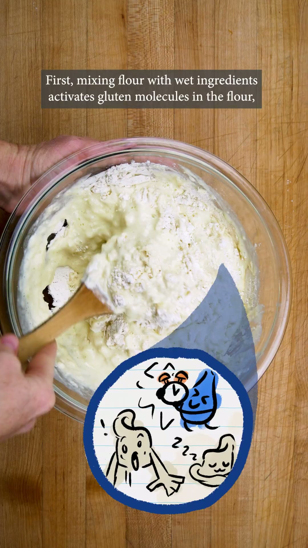 Why you should keep your batter lumpy