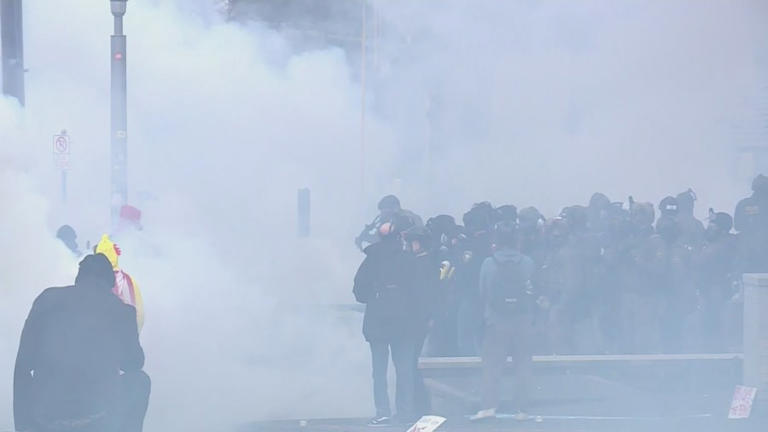 Judge orders TRO against federal agents using tear gas at ICE facility ...