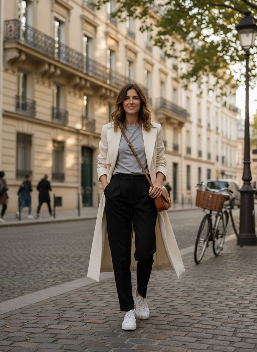 French minimalism: 10 outfits for when you want subtle style