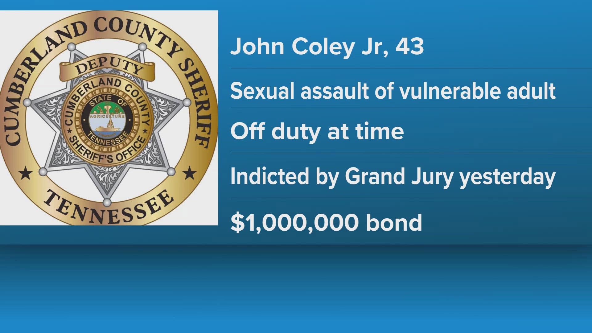 Former Cumberland County sheriff's deputy charged with sexual assault ...